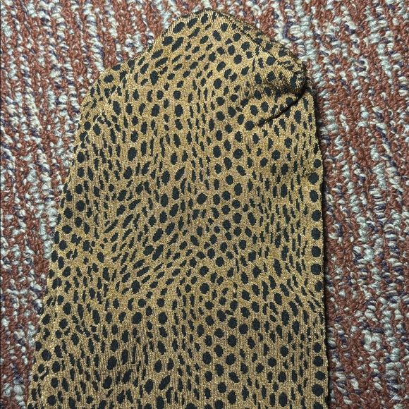 B. ELLA luxury Microfiber Tights in Brown and Black animal print cheetah print - Picture 7 of 7